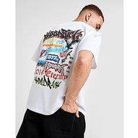 Hoodrich Graffiti Rave T-Shirt - White - Mens