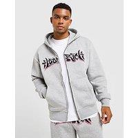 Hoodrich Graffiti Full Zip Hoodie - Grey - Mens