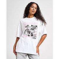 Hoodrich Fray Graffiti T-Shirt - White - Womens