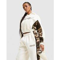 Hoodrich Field Camo Full Zip Hoodie - Brown - Womens