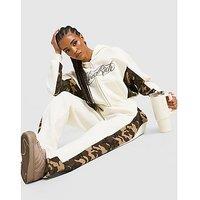 Hoodrich Field Camo Wide Leg Joggers - Brown - Womens
