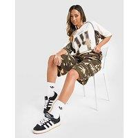 Hoodrich Field Camo Jorts - Green - Womens