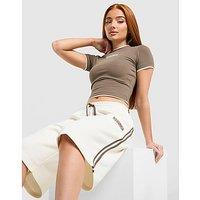 Hoodrich Cove Fleece Jorts - White - Womens