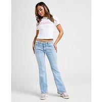 JUICY COUTURE Diamante Cross Jeans - Blue - Womens