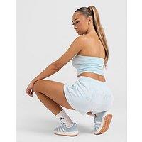 JUICY COUTURE Diamante JC Logo Shorts - Blue - Womens
