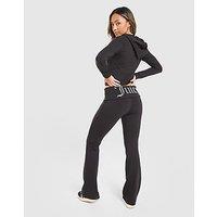 JUICY COUTURE Diamante Fold Down Pants - Black - Womens