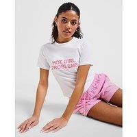 JUICY COUTURE Hot Girl T-Shirt - White - Womens