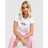 JUICY COUTURE Rodeo Diamante Baby T-Shirt - White - Womens