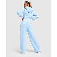 JUICY COUTURE Script Fleece Track Pants - Blue - Womens