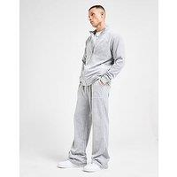 Dirty London Reed Velour Track Pants - Grey - Mens