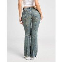 JUICY COUTURE Diamante Jeans - Blue - Womens