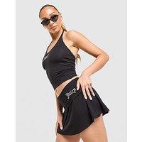JUICY COUTURE Jersey Fold Over Skirt - Black - Womens