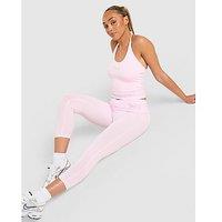 JUICY COUTURE Jersey Fold Over Capri Leggings - Pink - Womens