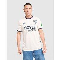Umbro West Ham United FC 2025/26 Away Shirt - Brown - Mens