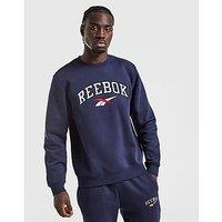Reebok Avenue Crew Sweatshirt - Dark Blue - Mens