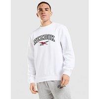 Reebok Avenue Crew Sweatshirt - White - Mens