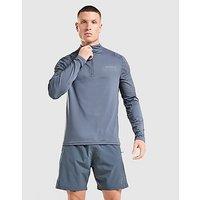 Technicals Harefield 1/4 Zip Top/Shorts Set - Grey - Mens