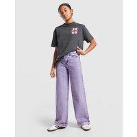 Pink Soda Sport Girls' Turn Up Jeans Junior - Pink