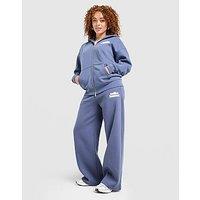Unlike Humans Bubble Wide Leg Joggers - Blue - Womens