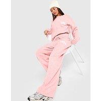 Unlike Humans Knit Joggers - Pink - Womens