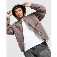 Unlike Humans Wessex Jacket - Brown - Mens