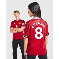 adidas Manchester United FC 25/26 Fernandes Home Shirt JR - Red