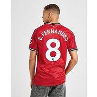 adidas Manchester United FC 2025/26 Fernandes Home Shirt - Red - Mens