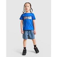 Berghaus Grid T-Shirt/Shorts Set Children - Blue