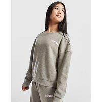 Pink Soda Sport Girls' Ava Knit Crew Sweatshirt Junior - Green - Kids