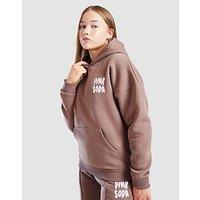 Pink Soda Sport Girls' Mix Overhead Hoodie Junior - Brown - Kids