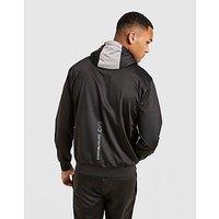 EA7 Emporio Armani Poly Full Zip Hoodie - Black - Mens