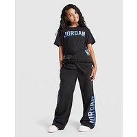 Jordan Girls' Fade Back Graphic T-Shirt Junior - Black