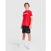 Berghaus Logo T-Shirt/Shorts Set Children - Red