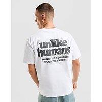 Unlike Humans Crafted T-Shirt - White - Mens