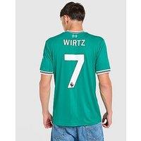 adidas Originals Liverpool FC 2025/26 Wirtz #7 Third Shirt - Green - Mens