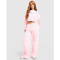 Reebok Retro Crop Full Zip Hoodie - Pink - Womens