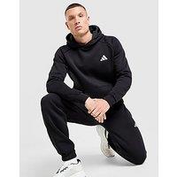 adidas Colour Block Hoodie - Black - Mens