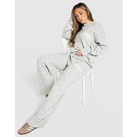 Unlike Humans Knit Joggers - Grey - Womens