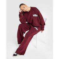 Unlike Humans Knit Joggers - Red - Womens