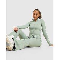 DAILYSZN Sculpt Flare Leggings - Green - Womens