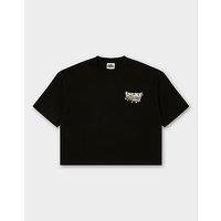 Unlike Humans Steel T-Shirt - Black - Mens