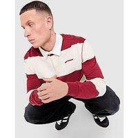 Unlike Humans Jewel Rugby Shirt - Red - Mens