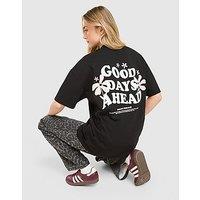 Unlike Humans Days T-Shirt - Black - Womens