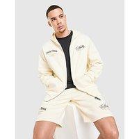 Supply & Demand Remus Full Zip Hoodie - White - Mens
