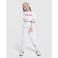 Pink Soda Sport Girls' Fade Crew/Joggers Tracksuit Children - Grey