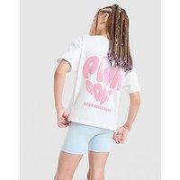 Pink Soda Sport Girls' Heart T-Shirt Children - White