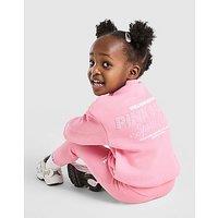 Pink Soda Sport Girls' Crew Sweatshirt/Leggings Set Infant - Pink