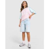 Unlike Humans Jorts - Blue - Womens