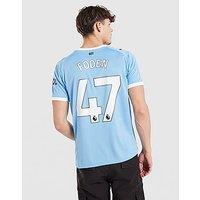 PUMA Manchester City FC 2025/26 Foden #47 Home Shirt - Blue - Mens
