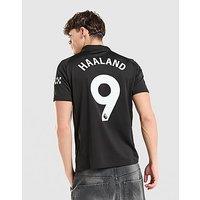 PUMA Manchester City FC 2025/26 Haaland #9 Away Shirt - Black - Mens